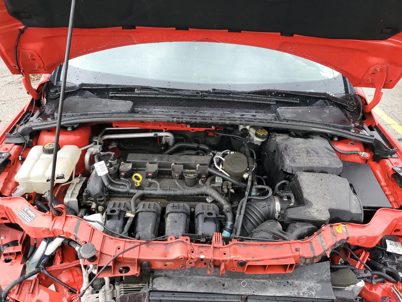 2013 Ford Focus VIN 1FADP3F23DL114267 Copart auction photo, front end damage thumbnail 11