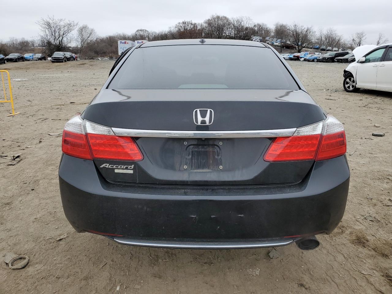 2014 Honda Accord VIN 1HGCR2F82EA033256 Copart auction photo, side damage thumbnail 6