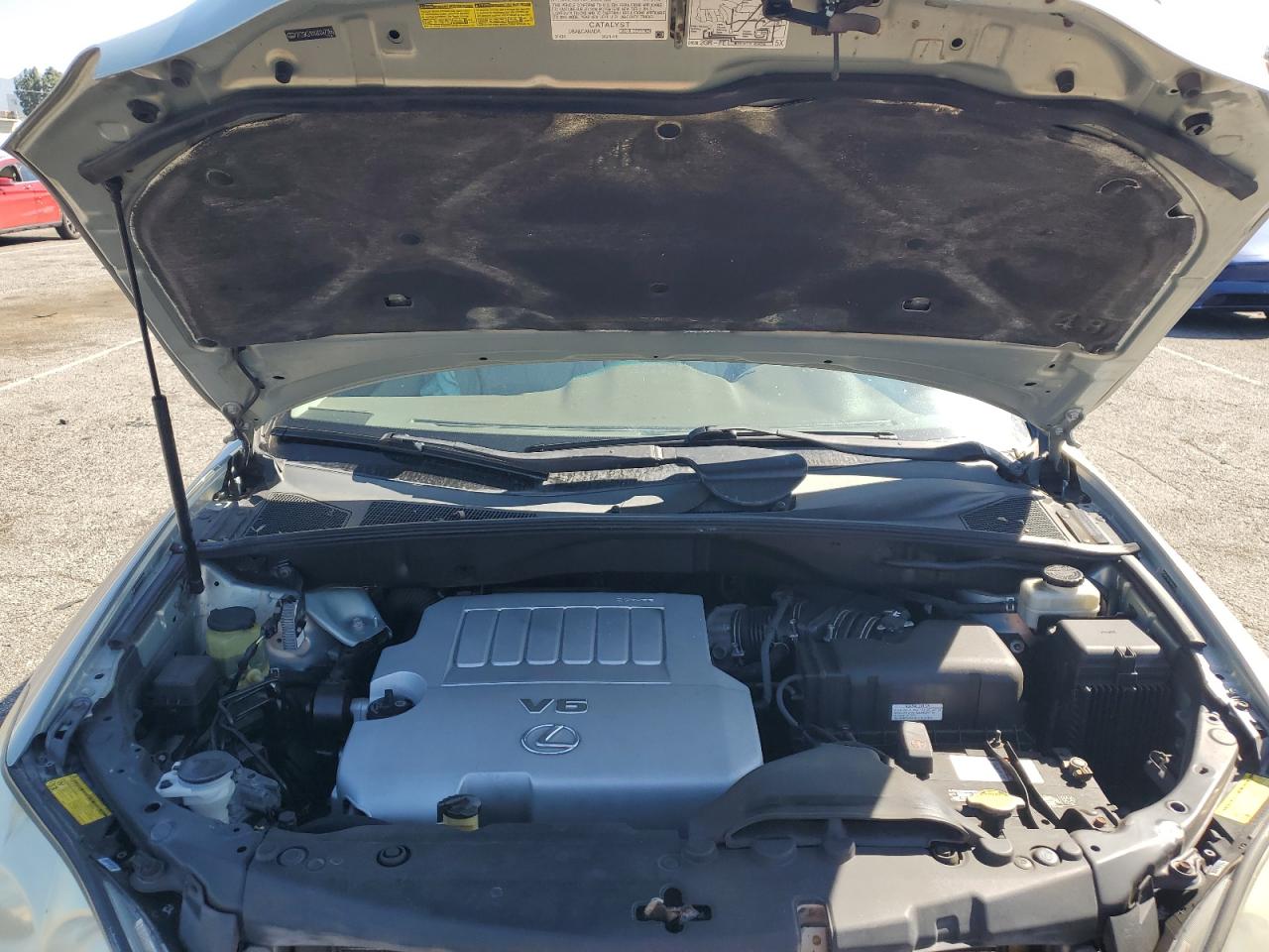 2008 Lexus RX VIN 2T2GK31UX8C047366 Copart auction photo, side damage thumbnail 12