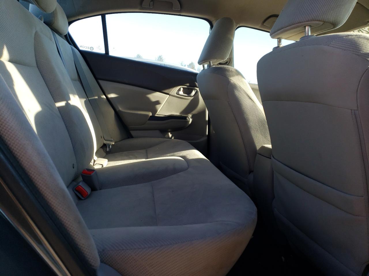 2012 Honda Civic VIN 19XFB2F50CE389186 Copart auction photo, side damage thumbnail 10