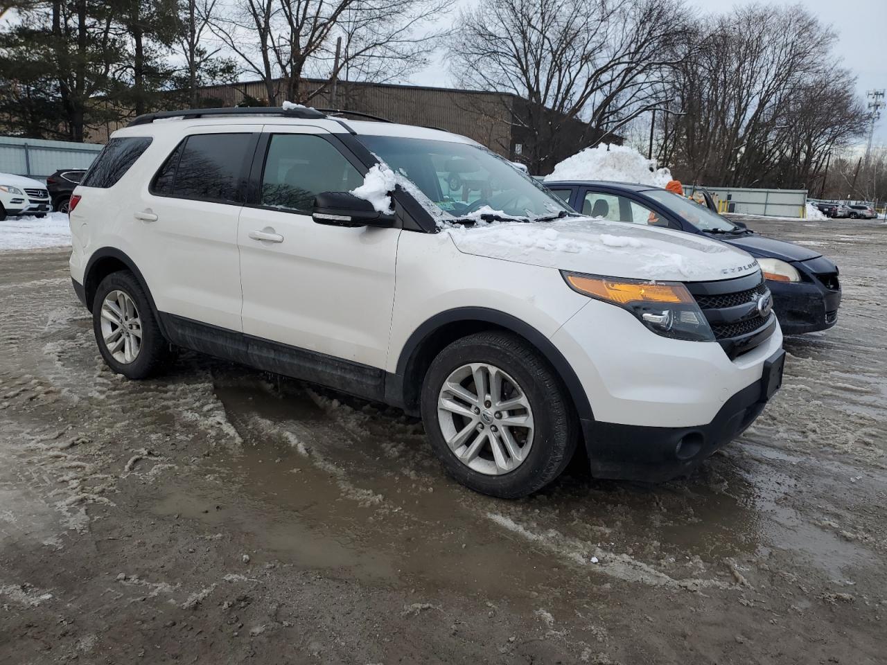2015 Ford Explorer VIN 1FM5K8GT7FGC44044 Copart auction photo, front end damage thumbnail 4