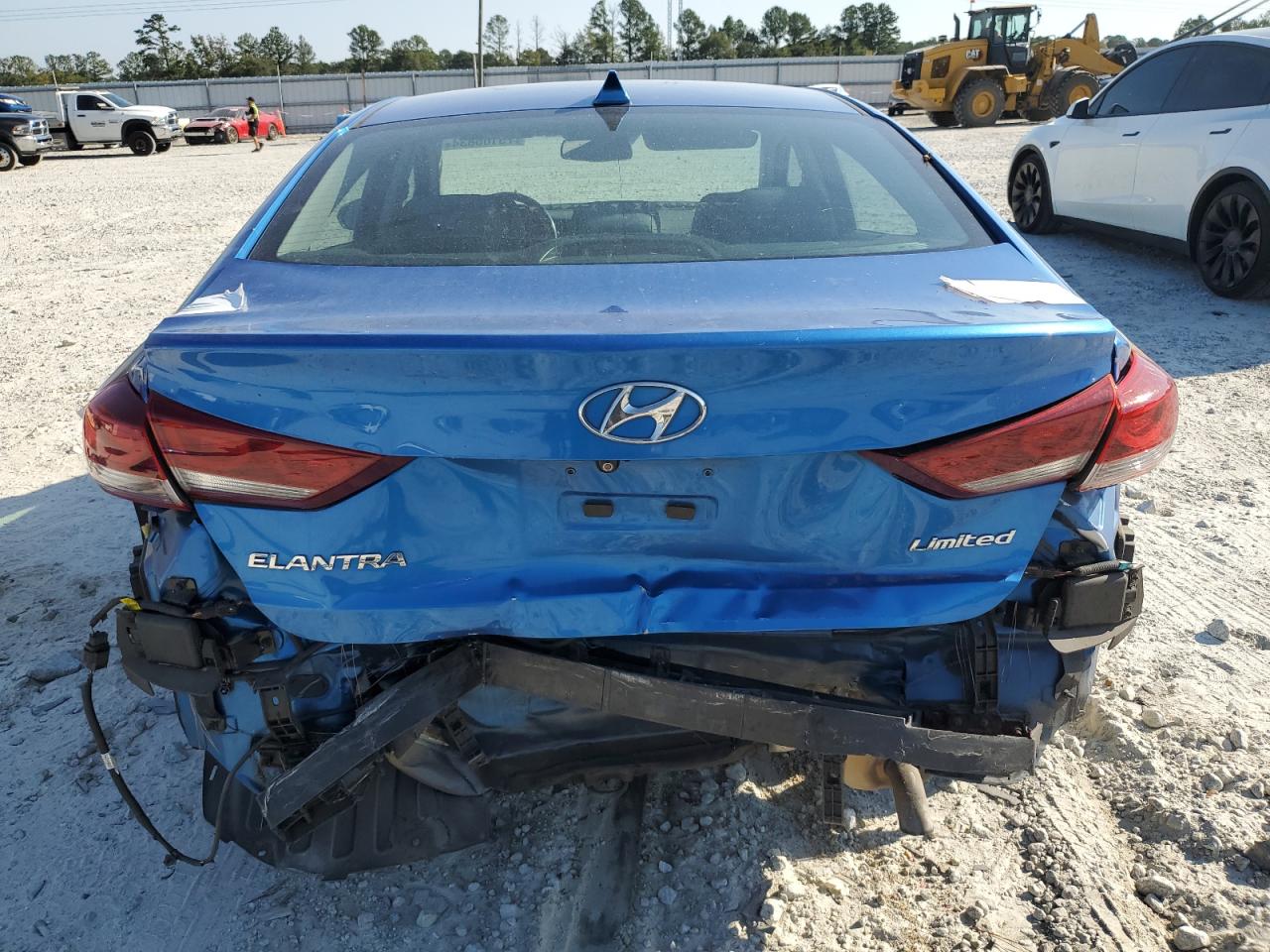2017 Hyundai Elantra VIN 5NPD84LFXHH083081 Copart auction photo, rear end / front end damage thumbnail 6