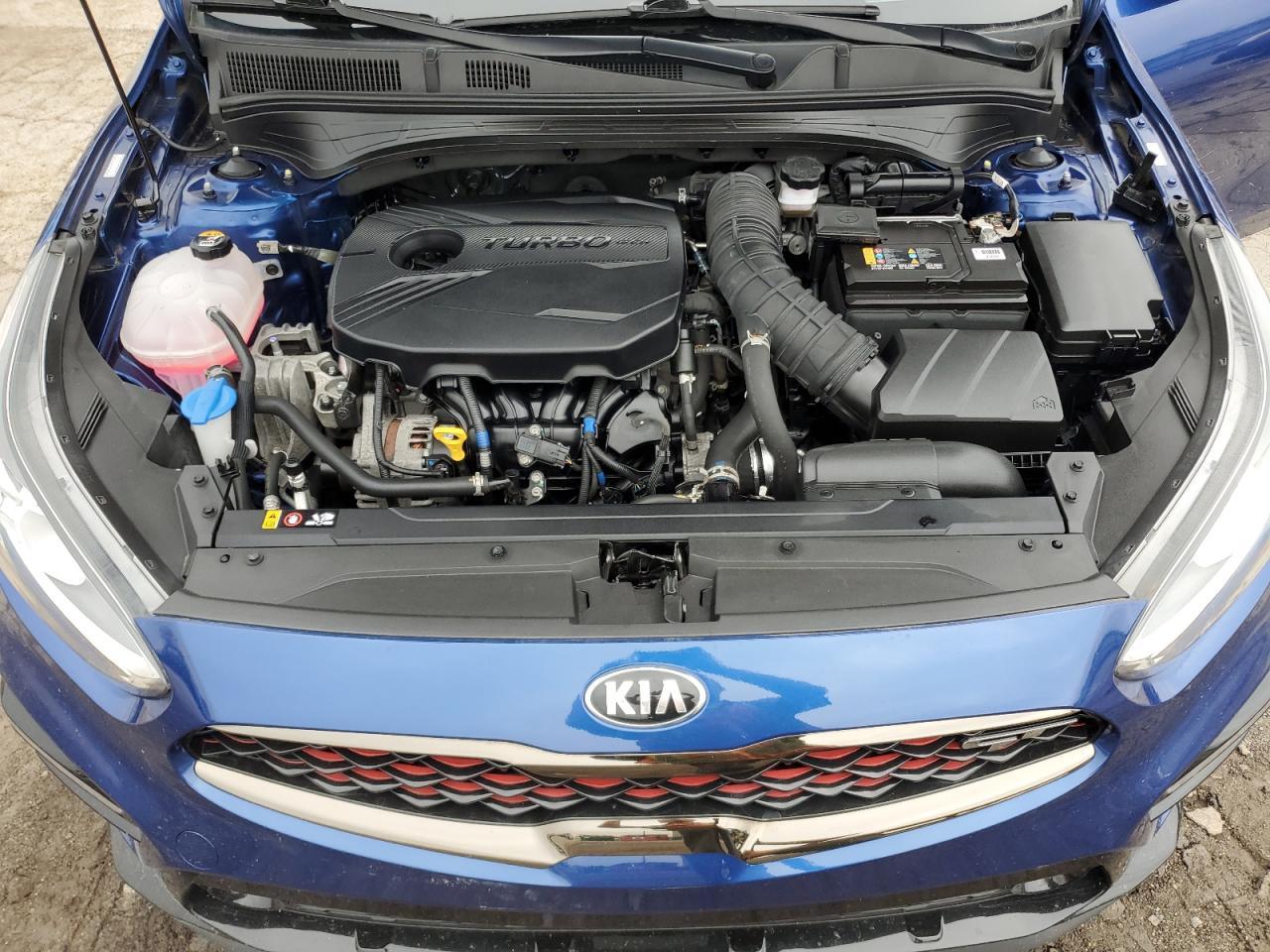 2021 KIA Forte VIN 3KPF44AC4ME410506 Copart auction photo, rear end / minor dent/scratches damage thumbnail 12