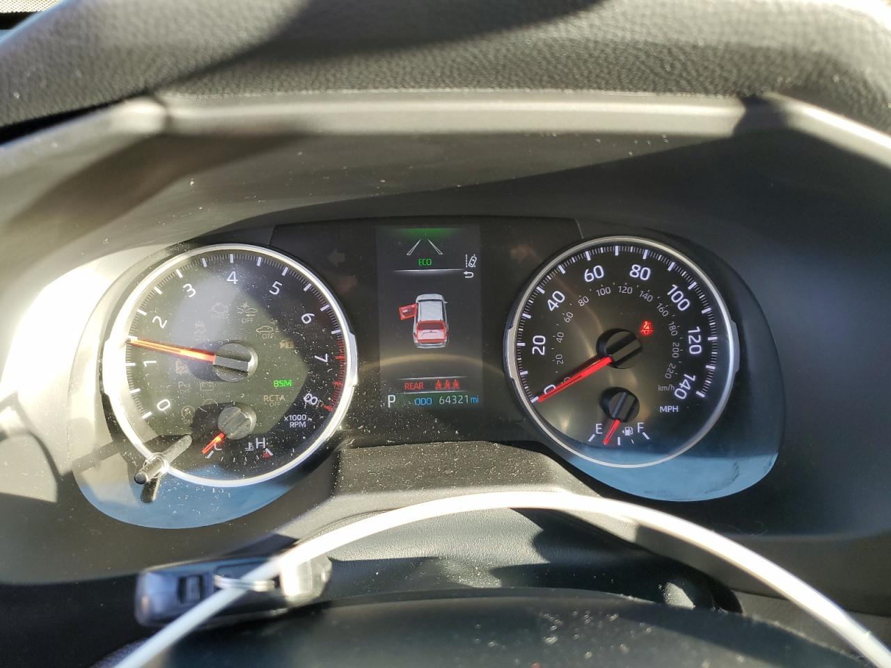 2021 Toyota RAV 4 VIN 2T3P1RFV8MW247738 Copart auction photo, rear end damage thumbnail 9