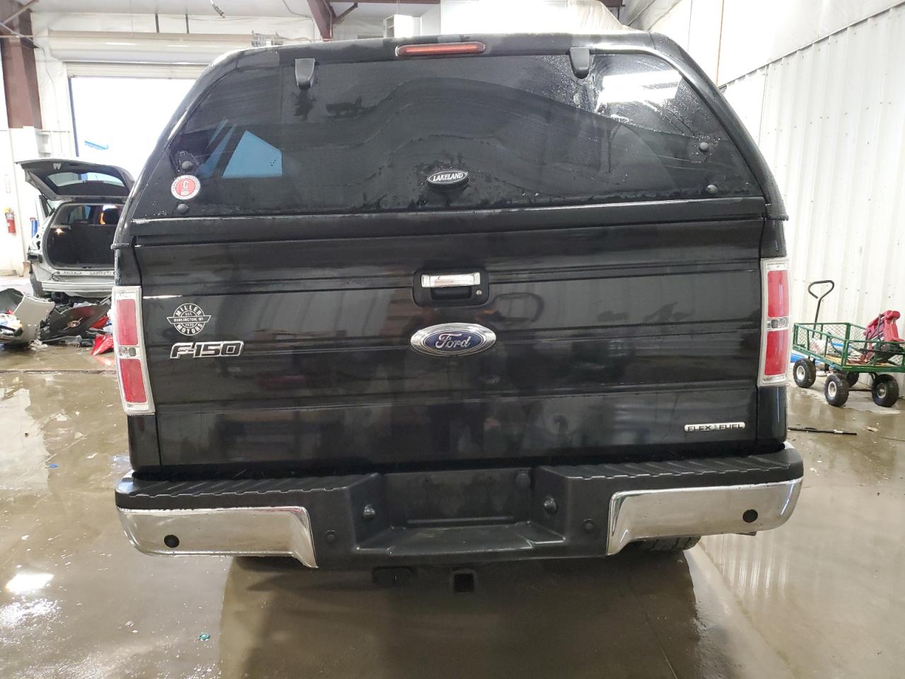 2011 Ford F-150 VIN 1FTEX1CMXBFB08762 Copart auction photo, front end / side damage thumbnail 6