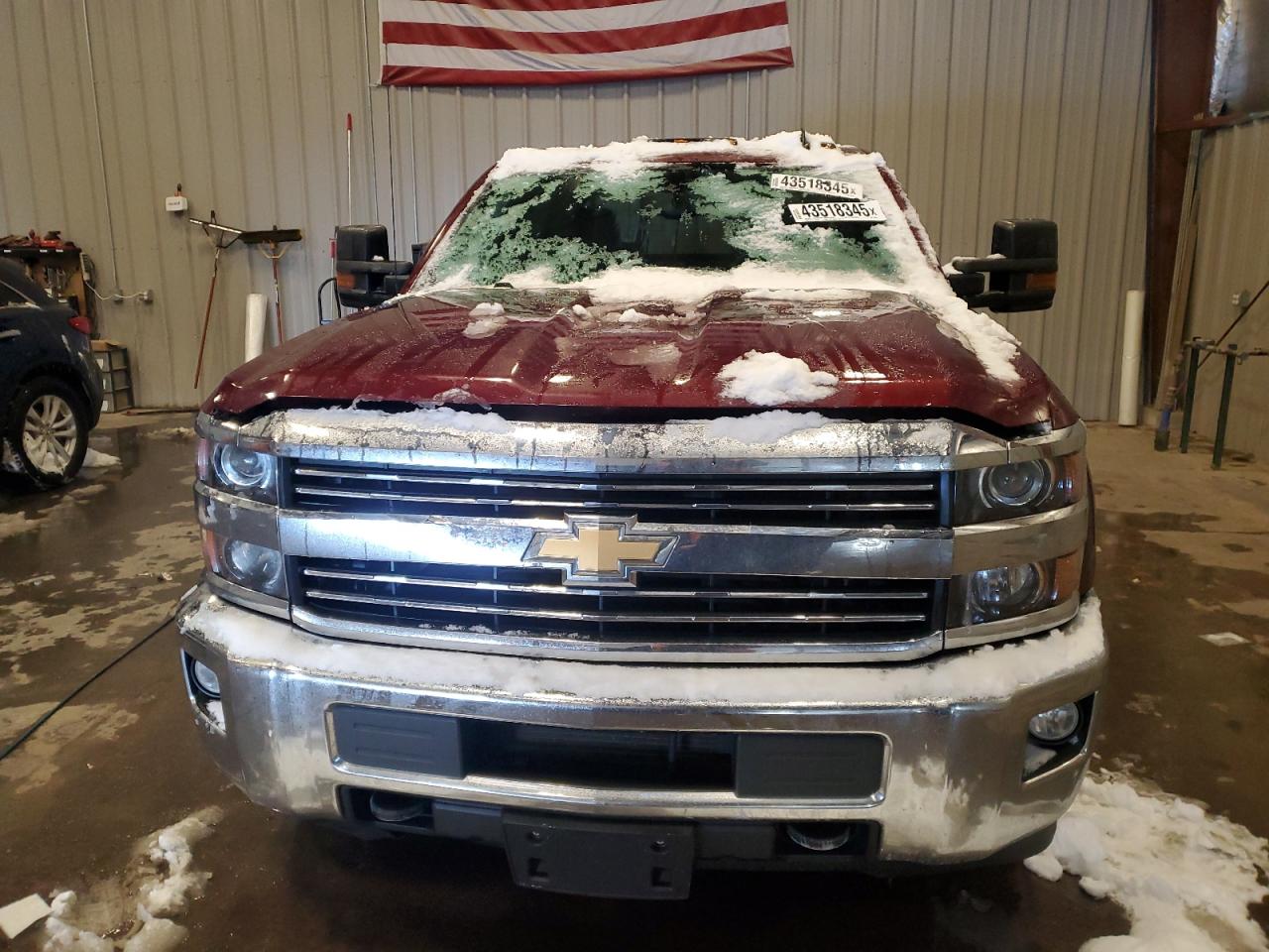 2016 Chevrolet Silverado VIN 1GC1KVE86GF160353 Copart auction photo, undercarriage damage thumbnail 5