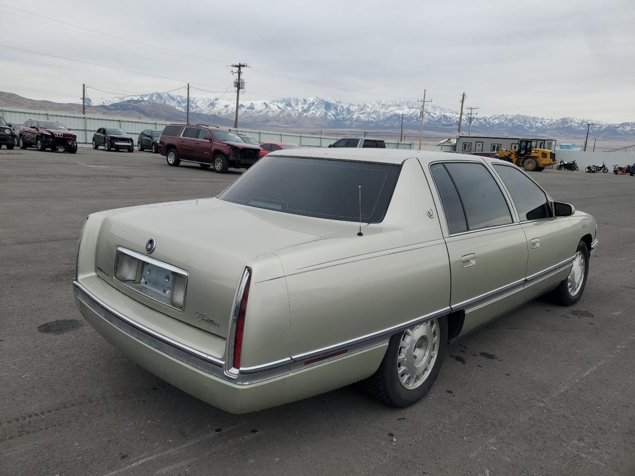 1996 Cadillac De Ville VIN 1G6KD52Y6TU236679 Copart auction photo, all over damage thumbnail 3