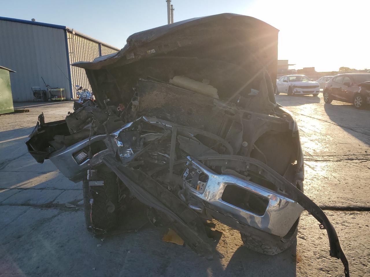 2018 Ford F-150 VIN 1FTEW1EG9JFA44223 Copart auction photo, front end / all over damage thumbnail 5