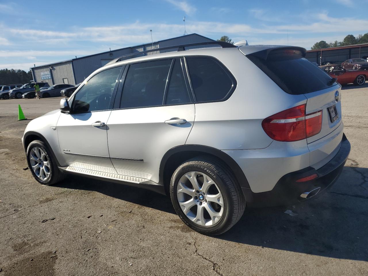 2009 BMW X5 VIN 5UXFE83599L169803 Copart auction photo, front end / minor dent/scratches damage thumbnail 2