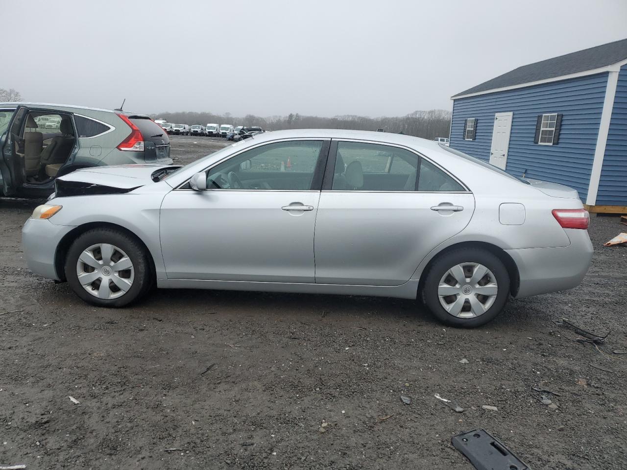 2007 Toyota Camry VIN 4T1BE46K57U607522 Copart auction photo, front end damage thumbnail 2