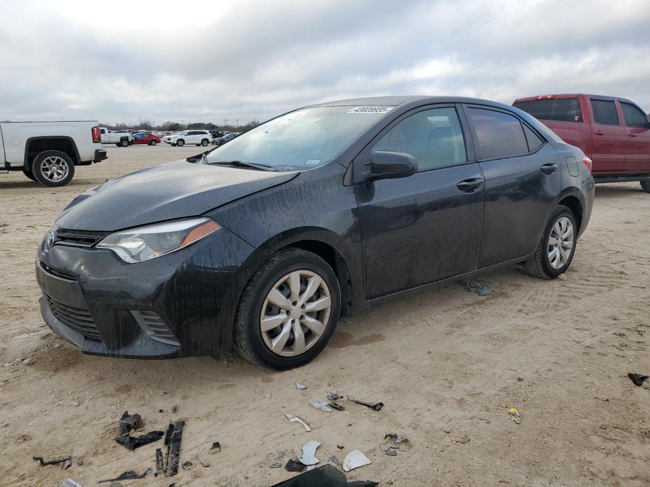 2016 Toyota Corolla VIN 2T1BURHEXGC573361 - Copart auction photo