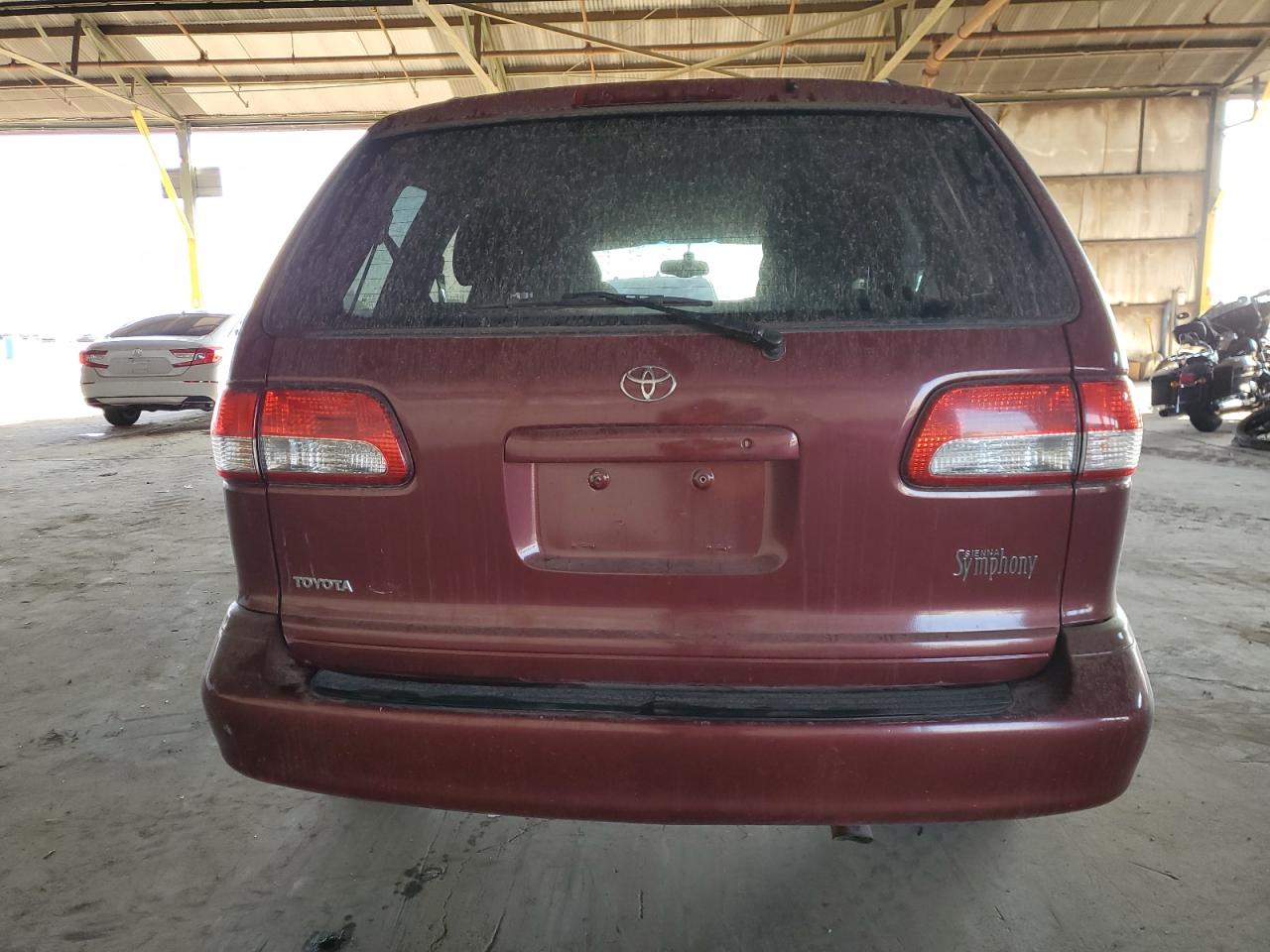 2003 Toyota Sienna VIN 4T3ZF13C83U548443 Copart auction photo, front end / mechanical damage thumbnail 6