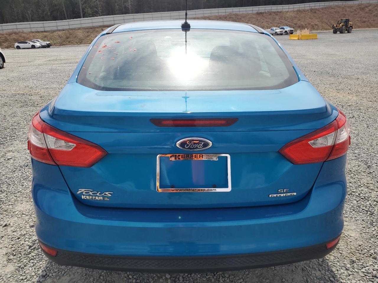 2013 Ford Focus VIN 1FADP3F20DL112573 Copart auction photo, front end / undercarriage damage thumbnail 6