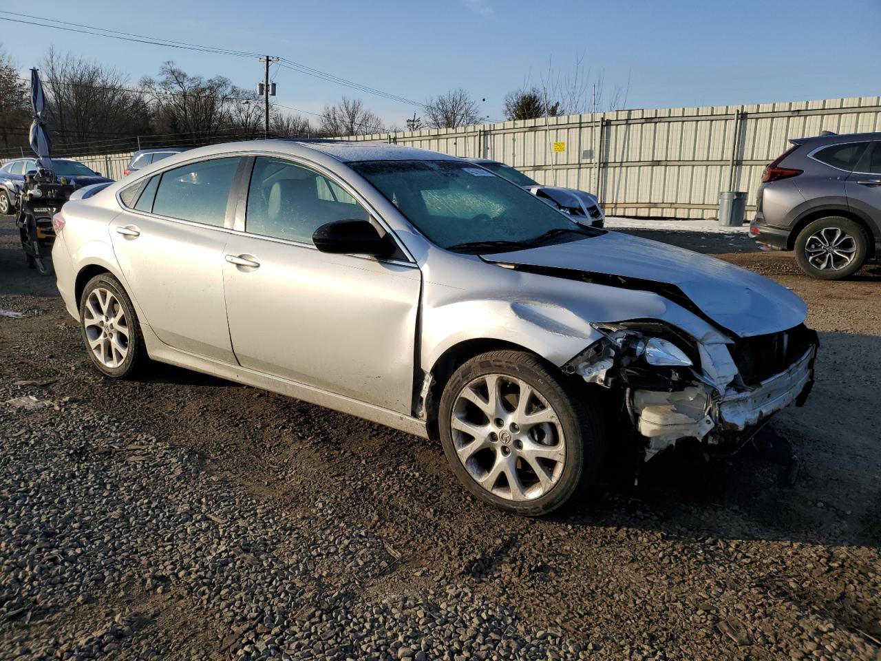 2009 Mazda 6 VIN 1YVHP82B595M39278 Copart auction photo, front end damage thumbnail 4