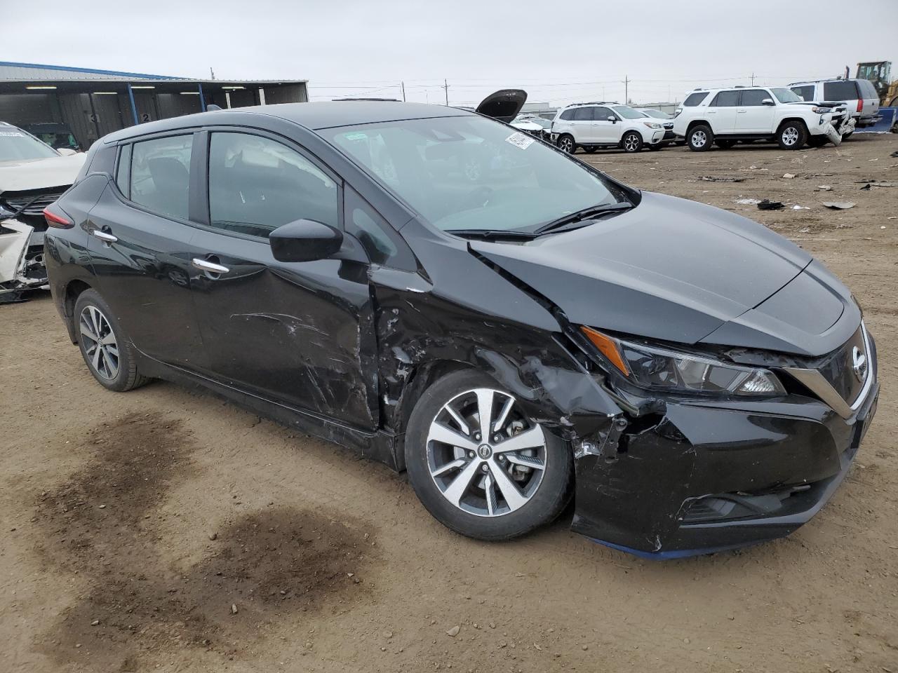 2021 Nissan Leaf VIN 1N4BZ1BV3MC552941 Copart auction photo, front end damage thumbnail 4