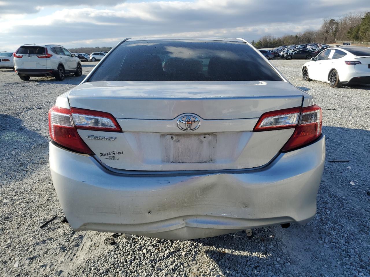 2012 Toyota Camry VIN 4T1BF1FK3CU579807 Copart auction photo, rear end / minor dent/scratches damage thumbnail 6