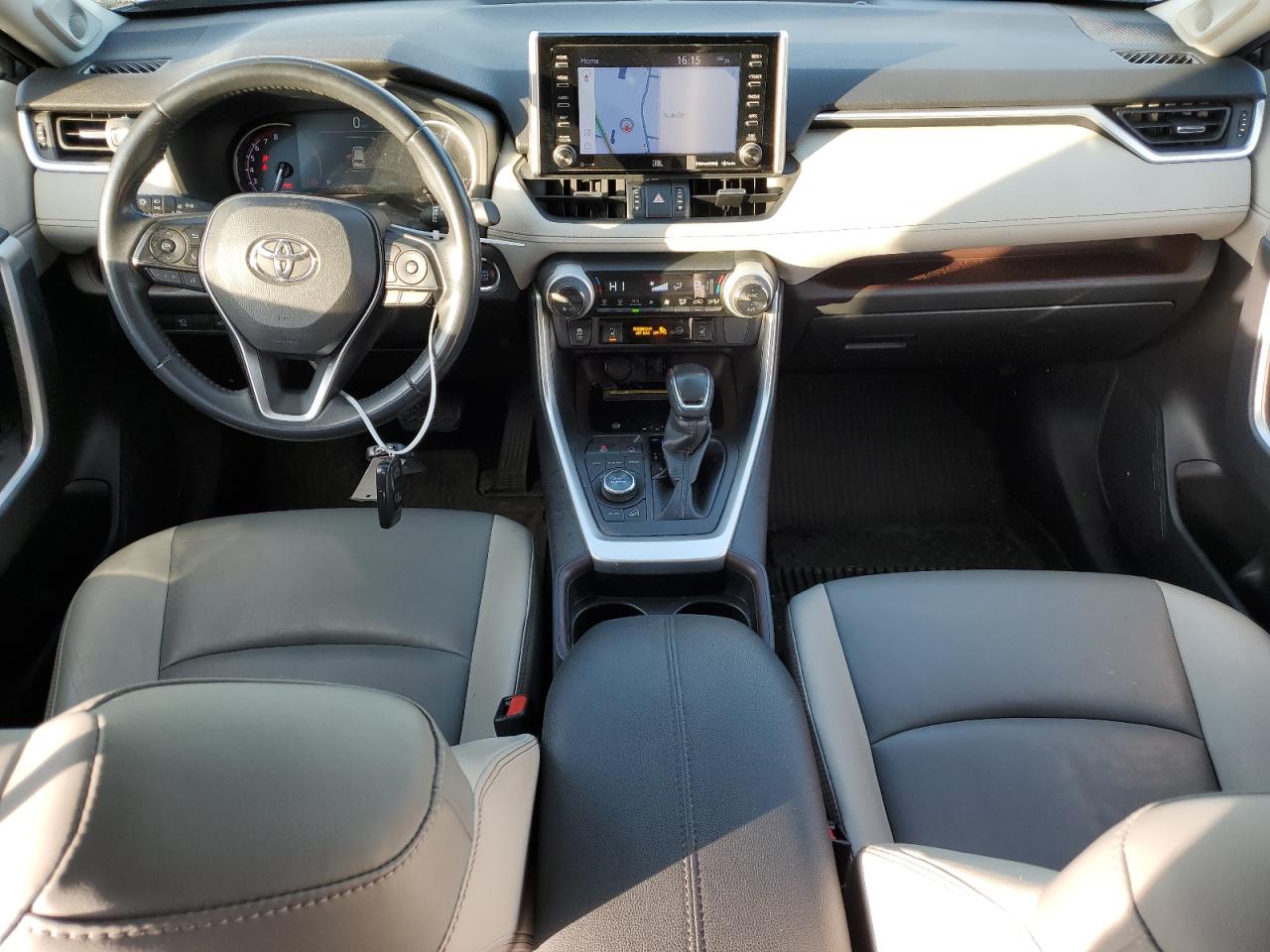 2019 Toyota RAV 4 VIN JTMN1RFV7KD011566 Copart auction photo, front end damage thumbnail 8
