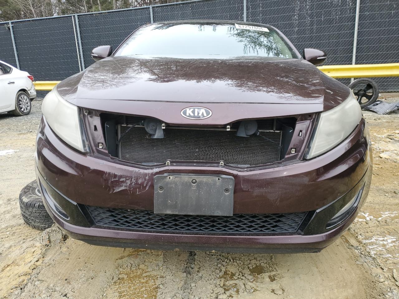 2013 KIA Optima VIN 5XXGN4A73DG248430 Copart auction photo, front end damage thumbnail 5