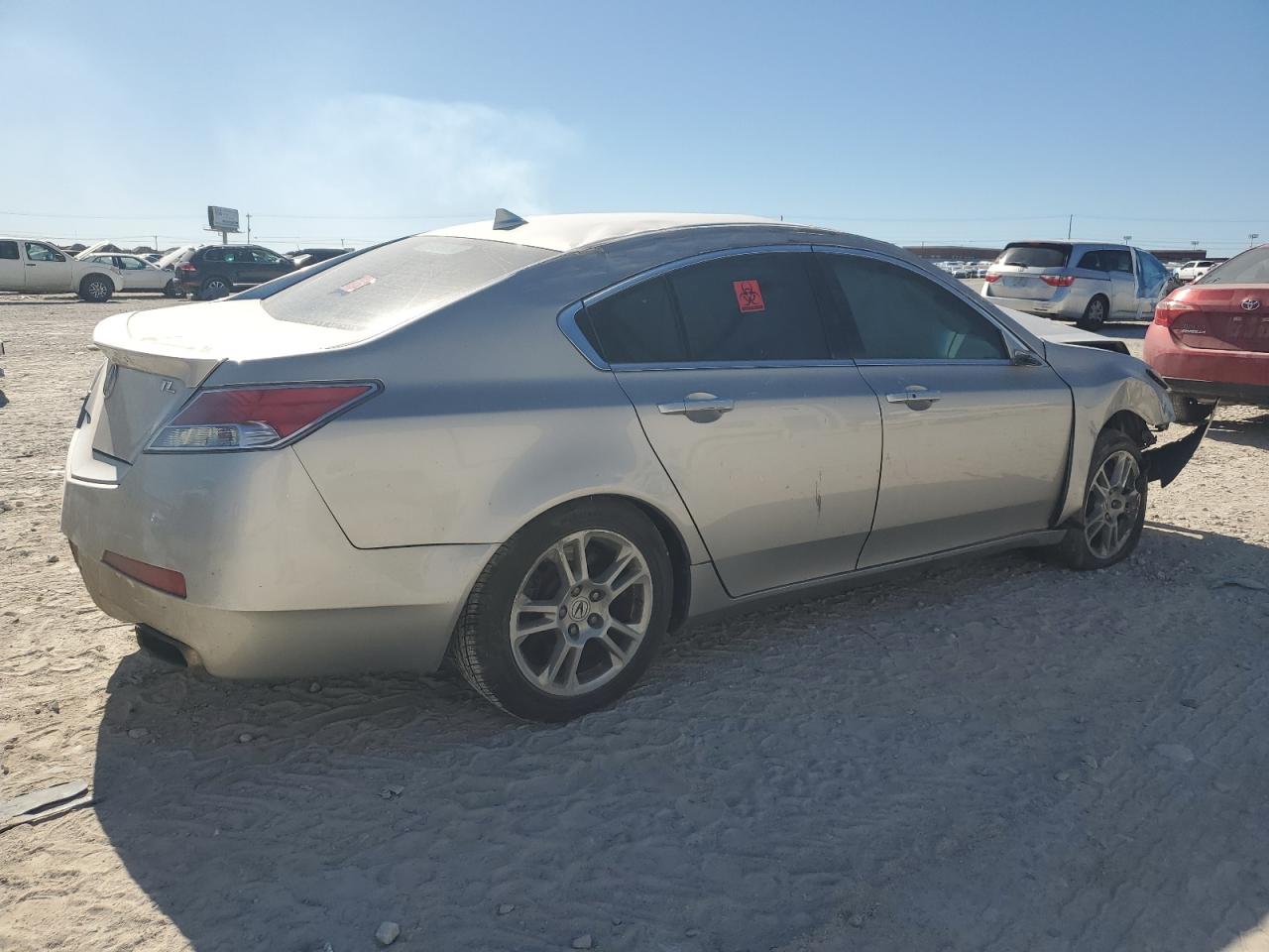 2011 Acura TL VIN 19UUA8F59BA009519 Copart auction photo, front end damage thumbnail 3