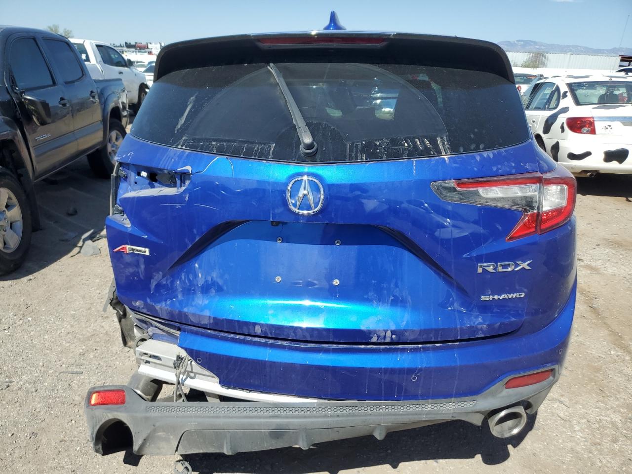 2019 Acura RDX VIN 5J8TC2H62KL020620 Copart auction photo, front end / rear end damage thumbnail 6