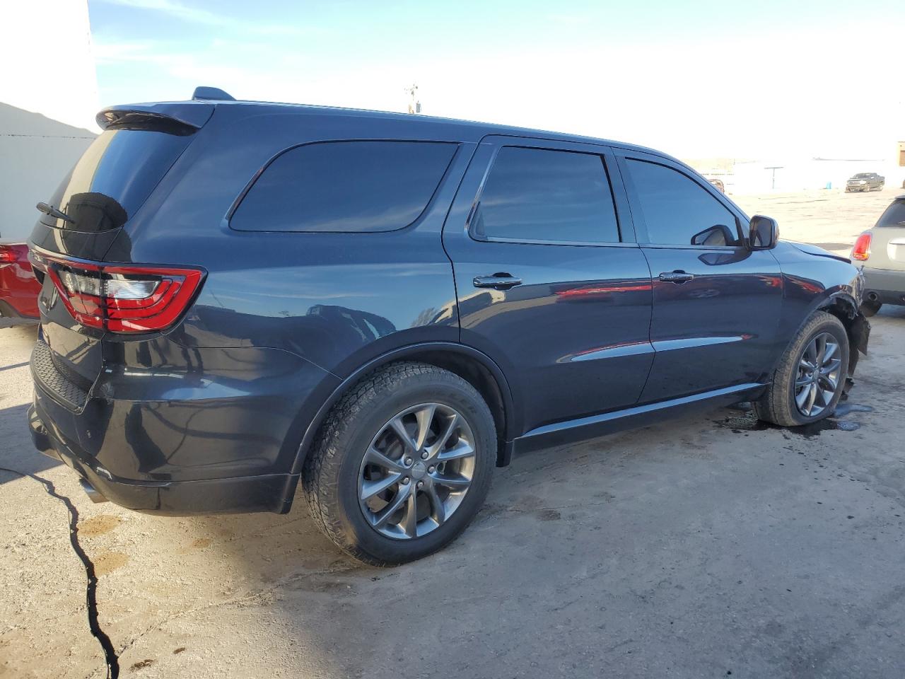 2015 Dodge Durango VIN 1C4RDJAG2FC147778 Copart auction photo, front end damage thumbnail 3