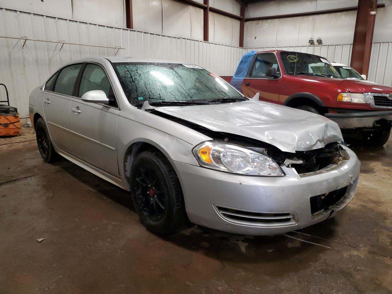 2013 Chevrolet Impala VIN 2G1WA5E35D1119253 Copart auction photo, front end damage thumbnail 4