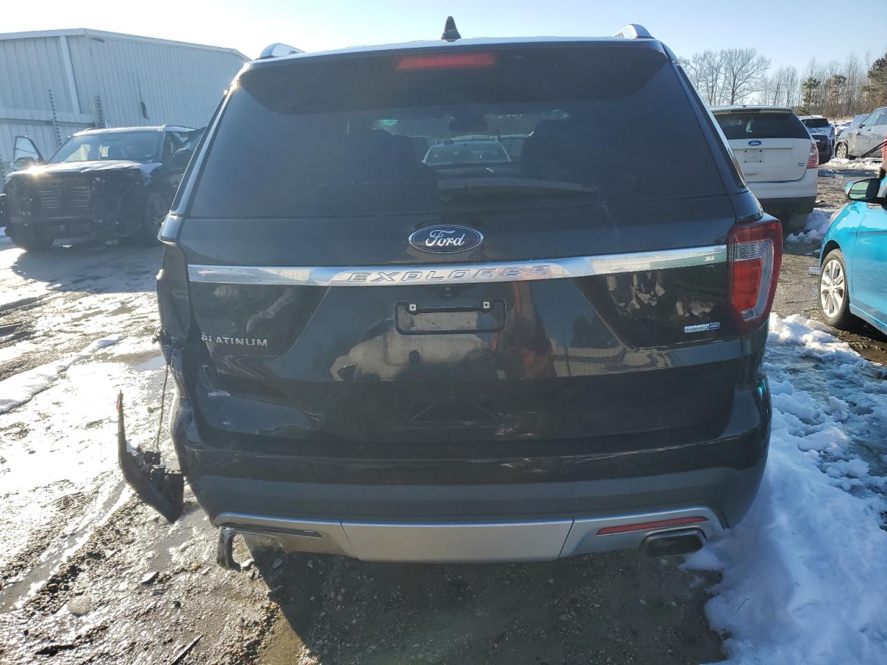 2017 Ford Explorer VIN 1FM5K8HT6HGD62720 Copart auction photo, rear end / front end damage thumbnail 6