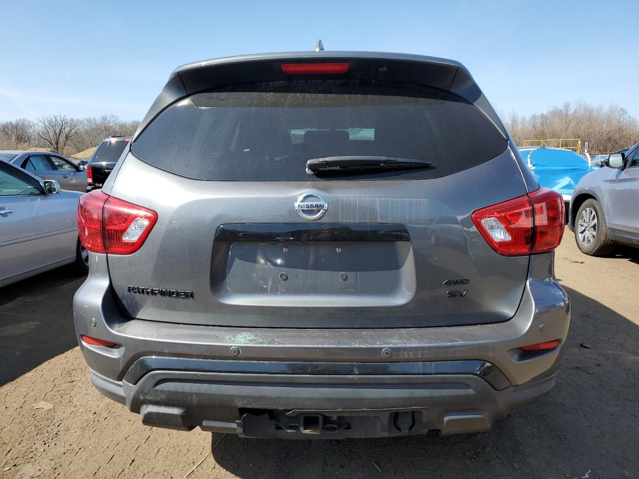 2019 Nissan Pathfinder VIN 5N1DR2MM2KC628865 Copart auction photo, front end damage thumbnail 6