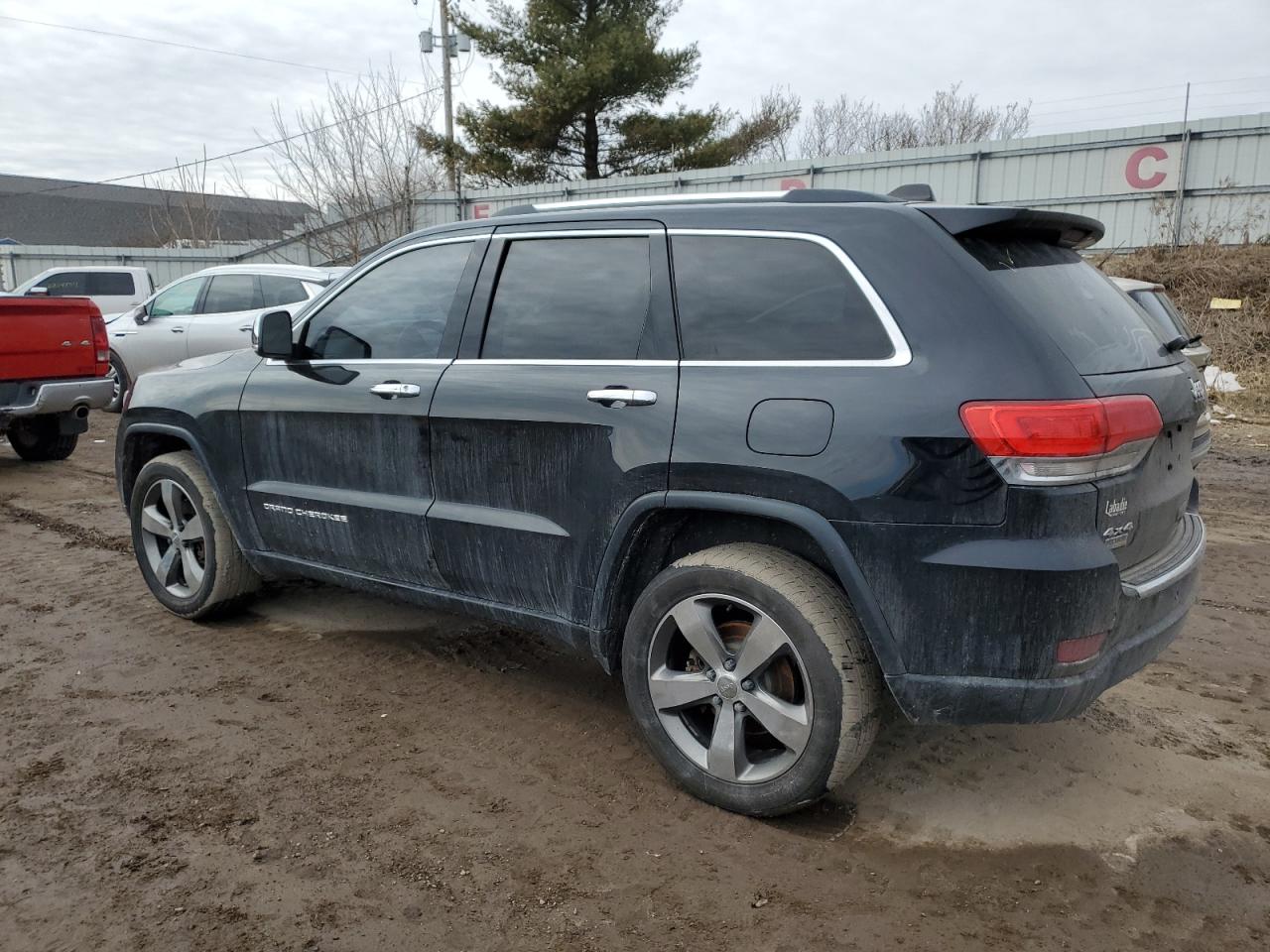 2015 Jeep Grand Cherokee VIN 1C4RJFBG3FC224176 Copart auction photo, front end / minor dent/scratches damage thumbnail 2