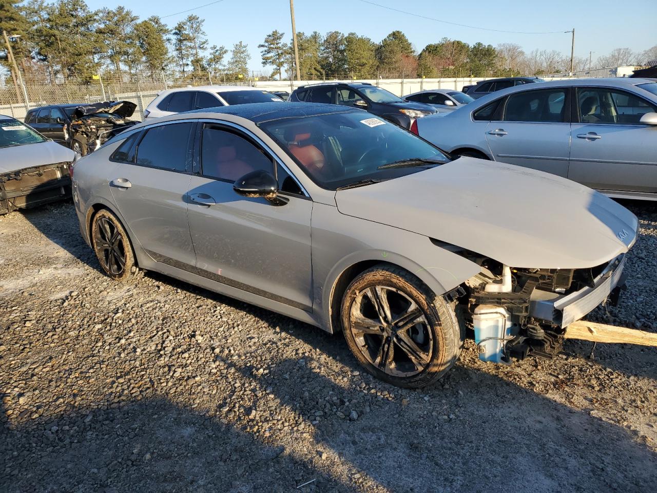 2022 KIA K5 VIN 5XXG64J24NG152728 Copart auction photo, front end / undercarriage damage thumbnail 4