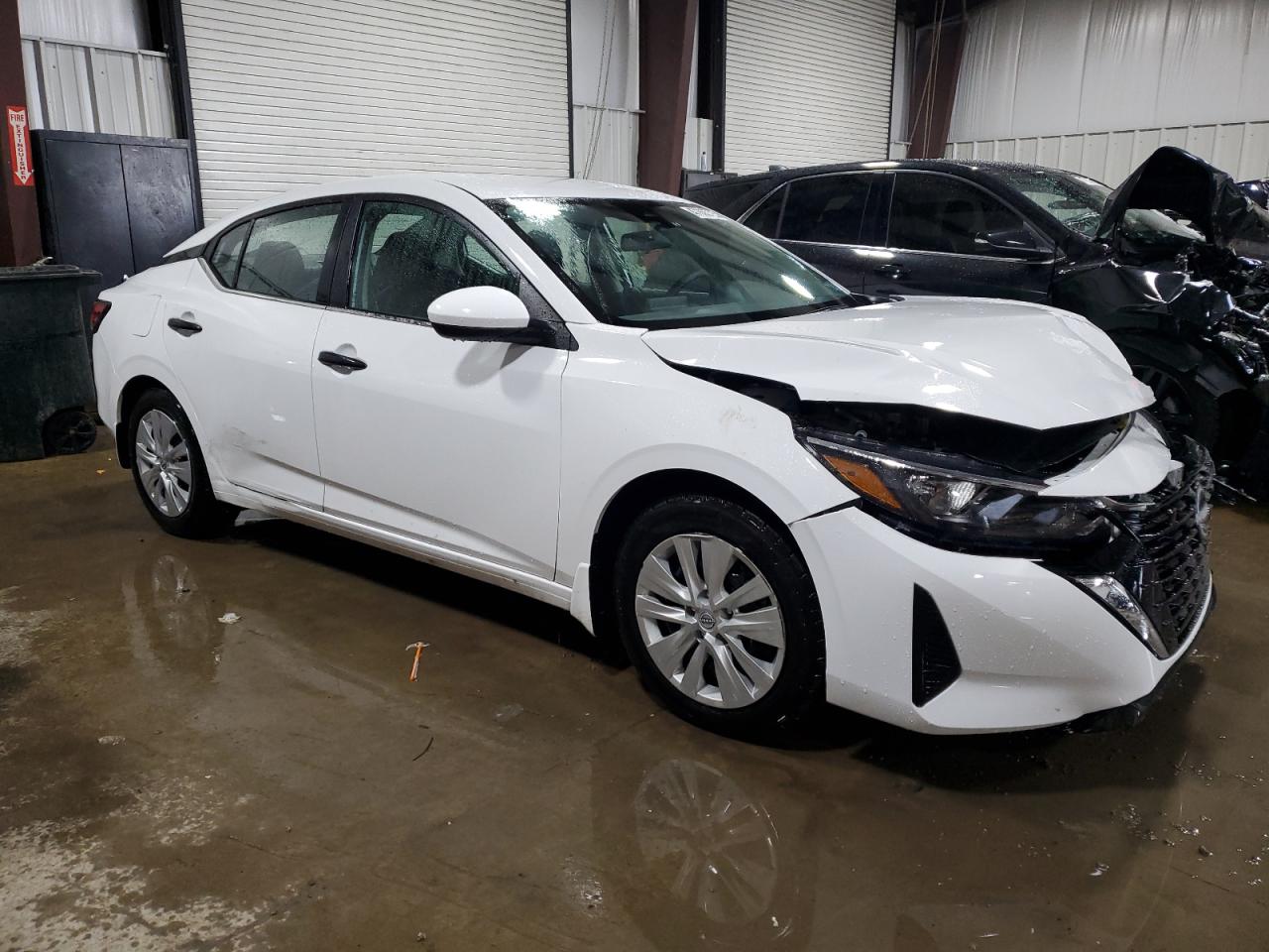 2024 Nissan Sentra VIN 3N1AB8BV9RY232298 Copart auction photo, front end / side damage thumbnail 4