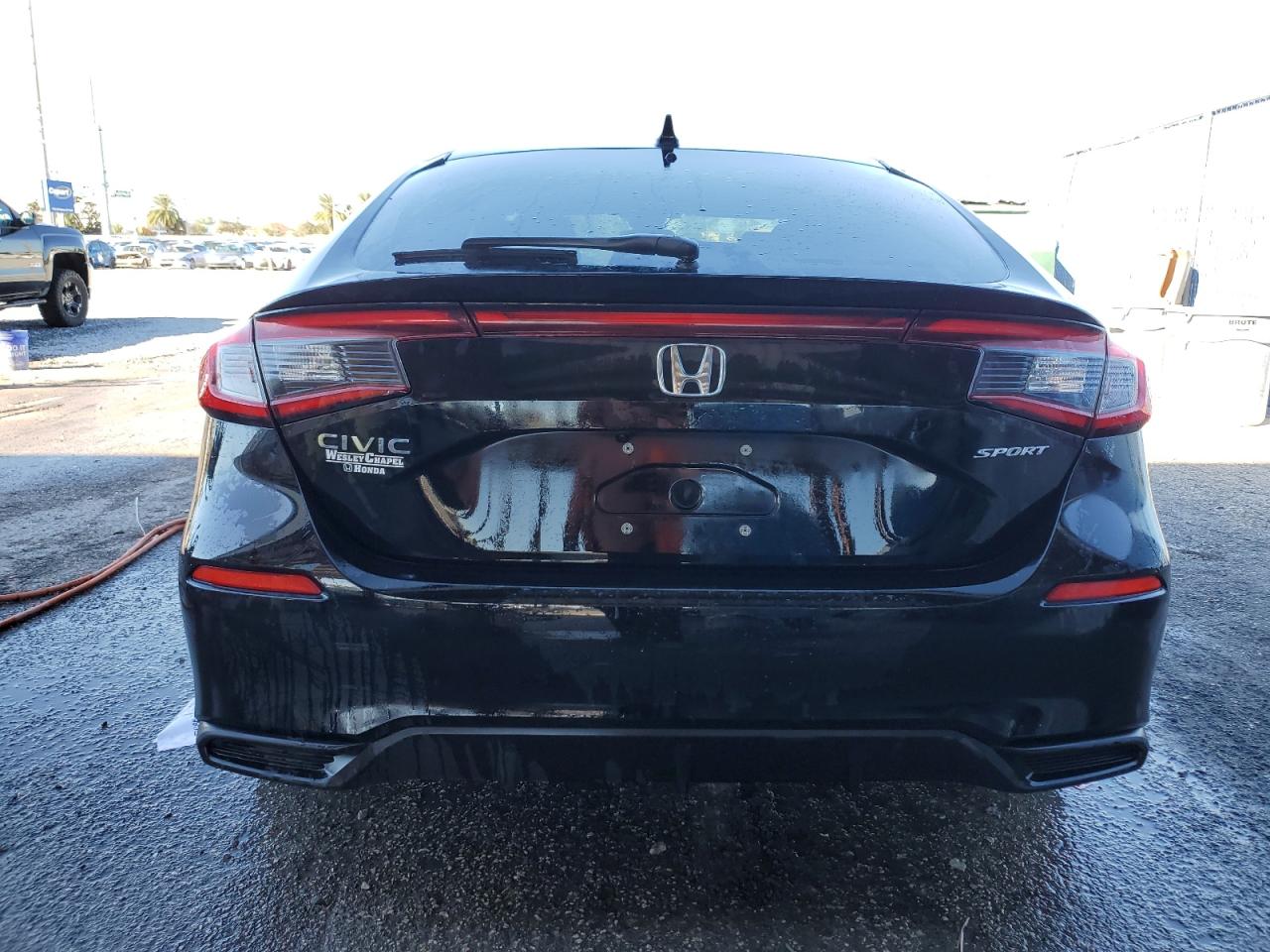 2024 Honda Civic VIN 19XFL2H8XRE006576 Copart auction photo, front end / side damage thumbnail 6