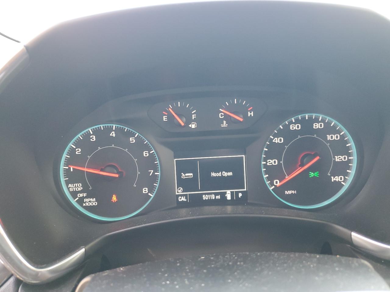 2019 Chevrolet Equinox VIN 3GNAXHEV0KS596281 Copart auction photo, front end damage thumbnail 9