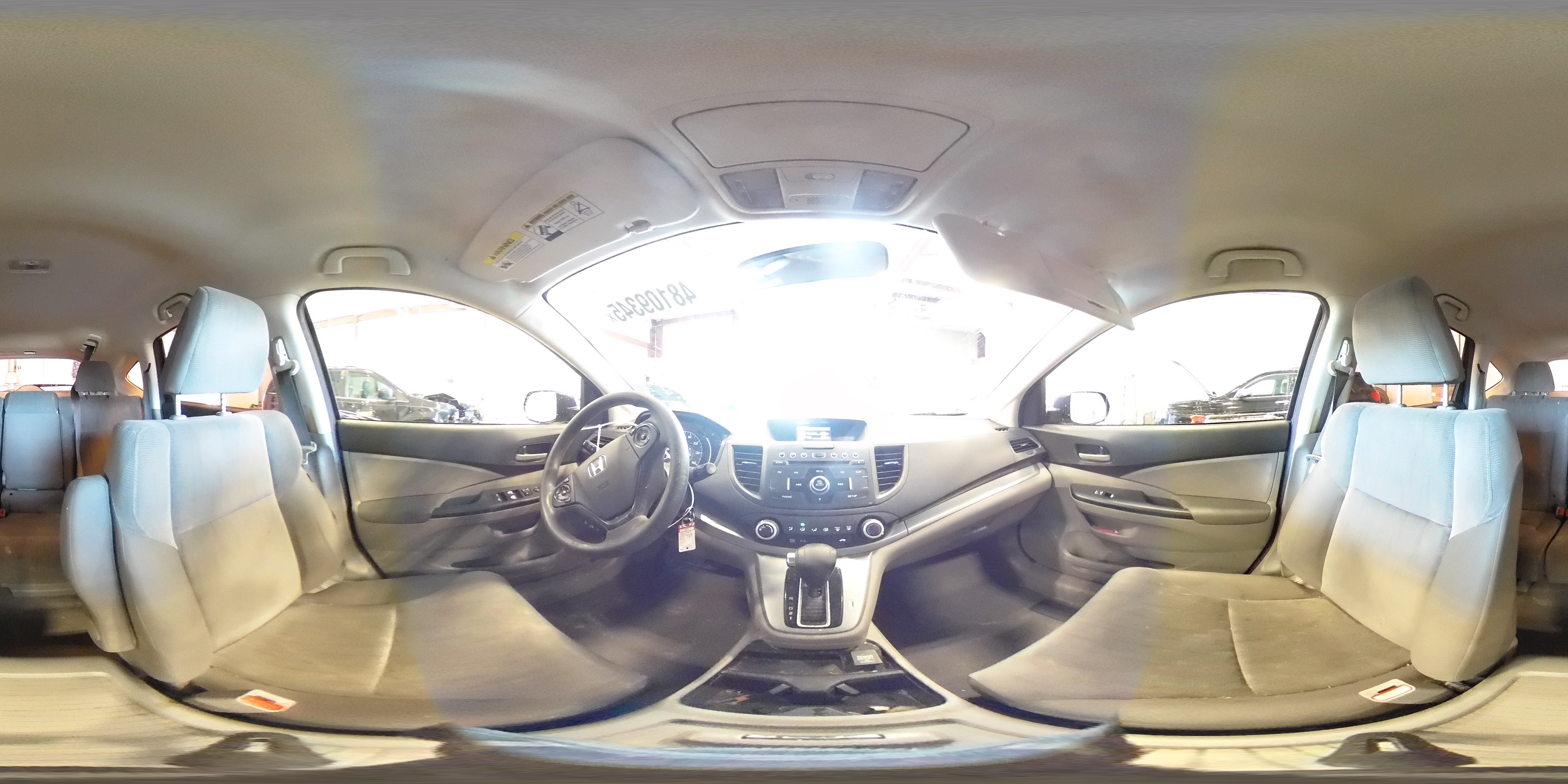 2014 Honda CR-V VIN 5J6RM4H35EL102685 Copart auction photo, front end damage thumbnail 15