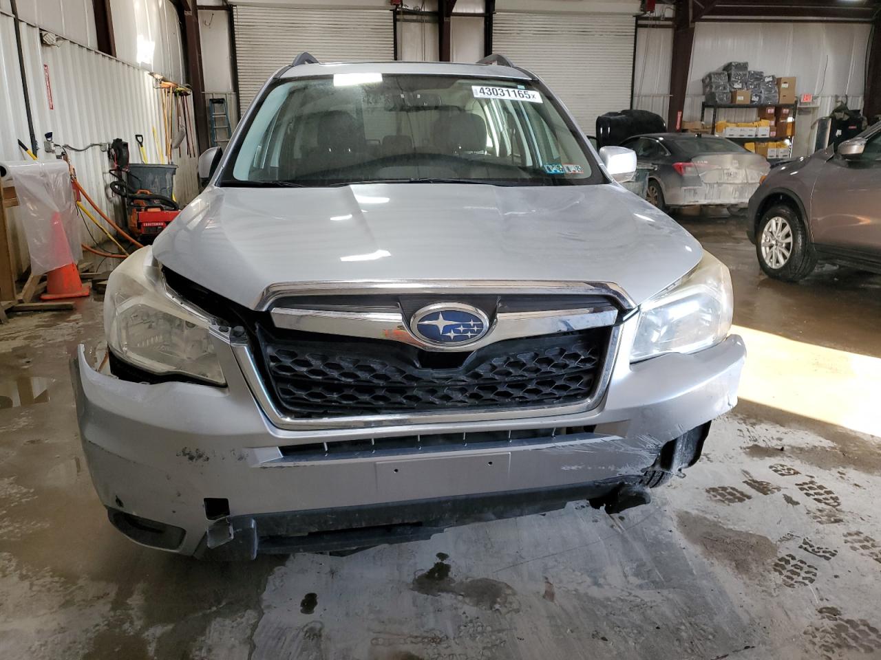 2015 Subaru Forester VIN JF2SJADC5FH427279 Copart auction photo, front end damage thumbnail 5