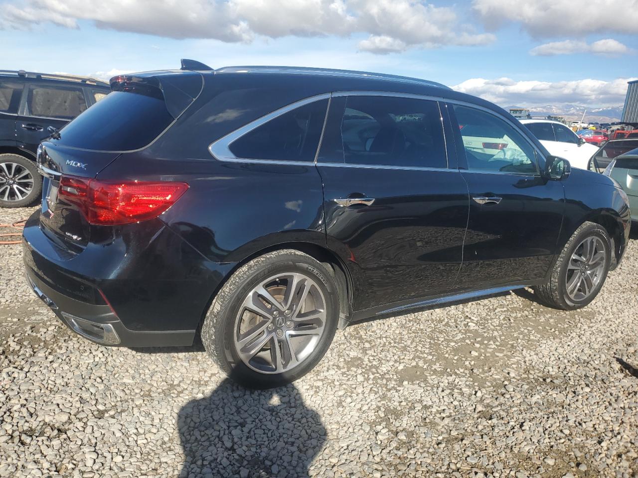 2018 Acura MDX VIN 5J8YD4H85JL025194 Copart auction photo, front end damage thumbnail 3