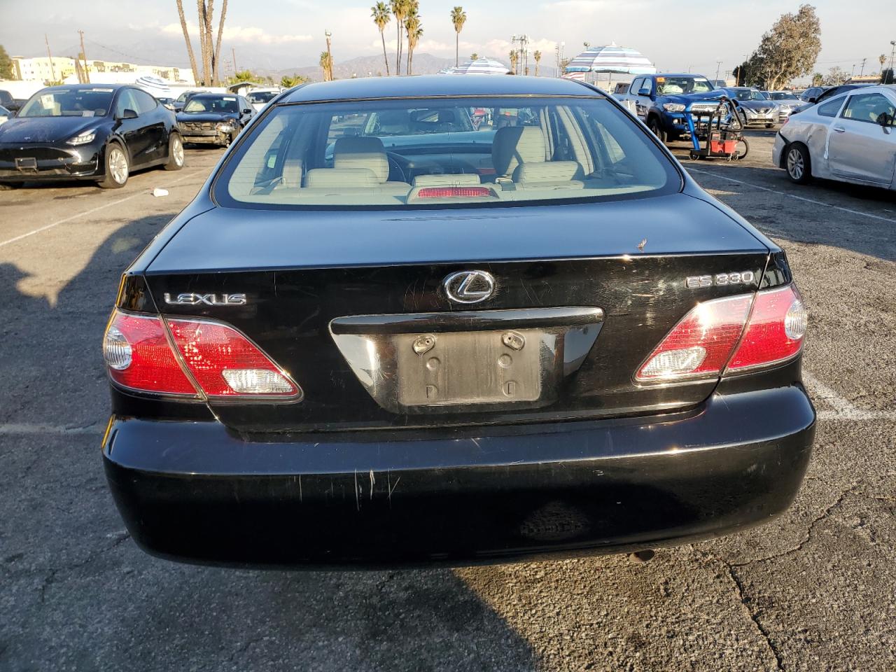 2004 Lexus ES VIN JTHBA30G045032135 Copart auction photo, front end damage thumbnail 6