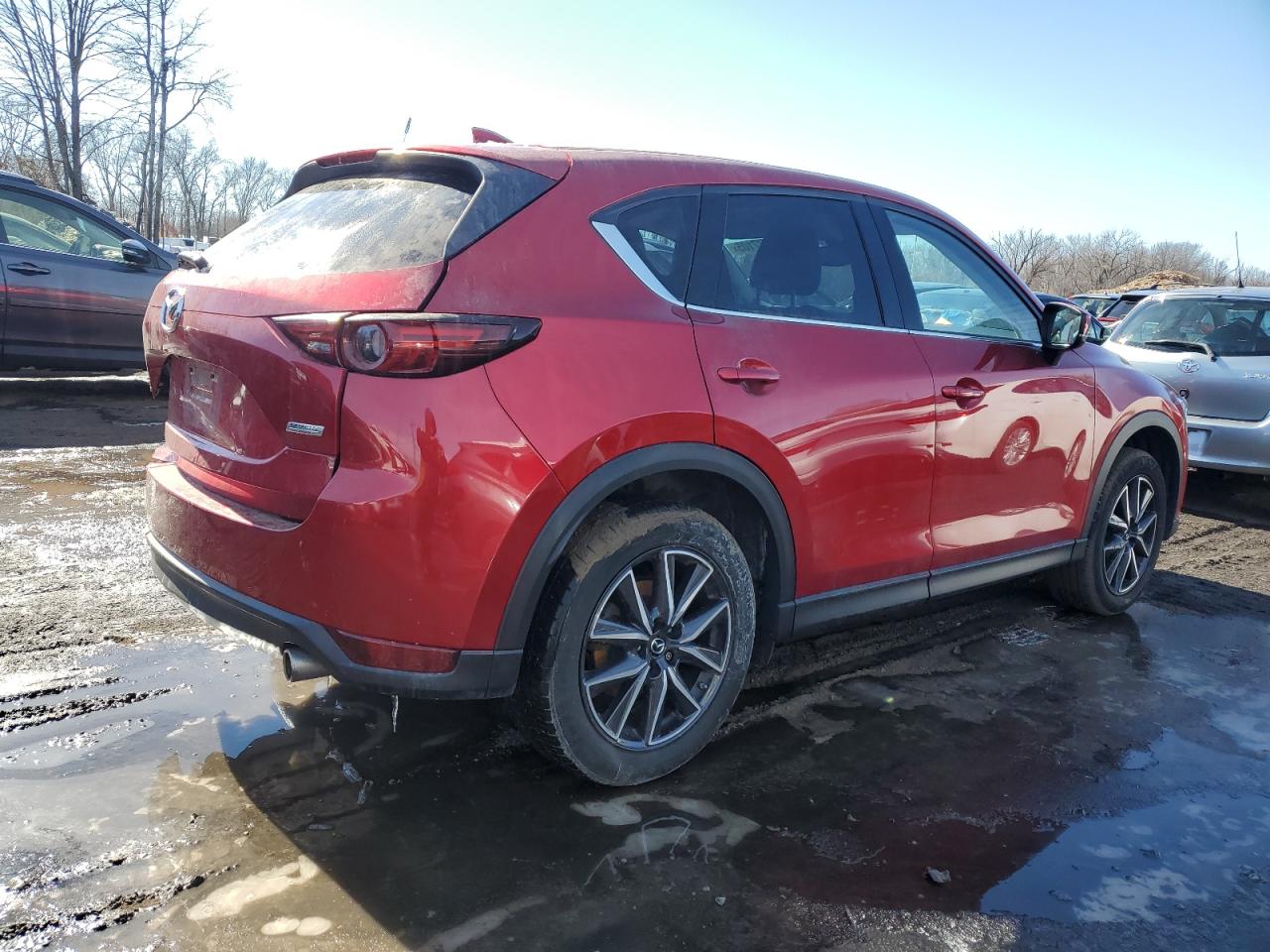 2017 Mazda CX-5 VIN JM3KFBDL4H0196776 Copart auction photo, rear end damage thumbnail 3