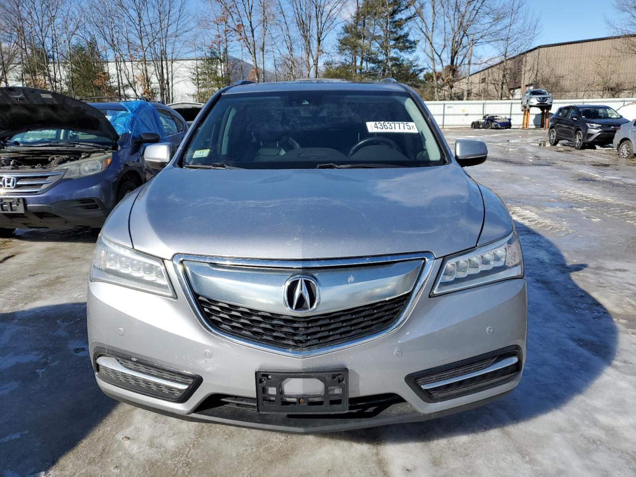 2016 Acura MDX VIN 5FRYD4H94GB059631 Copart auction photo, side damage thumbnail 5