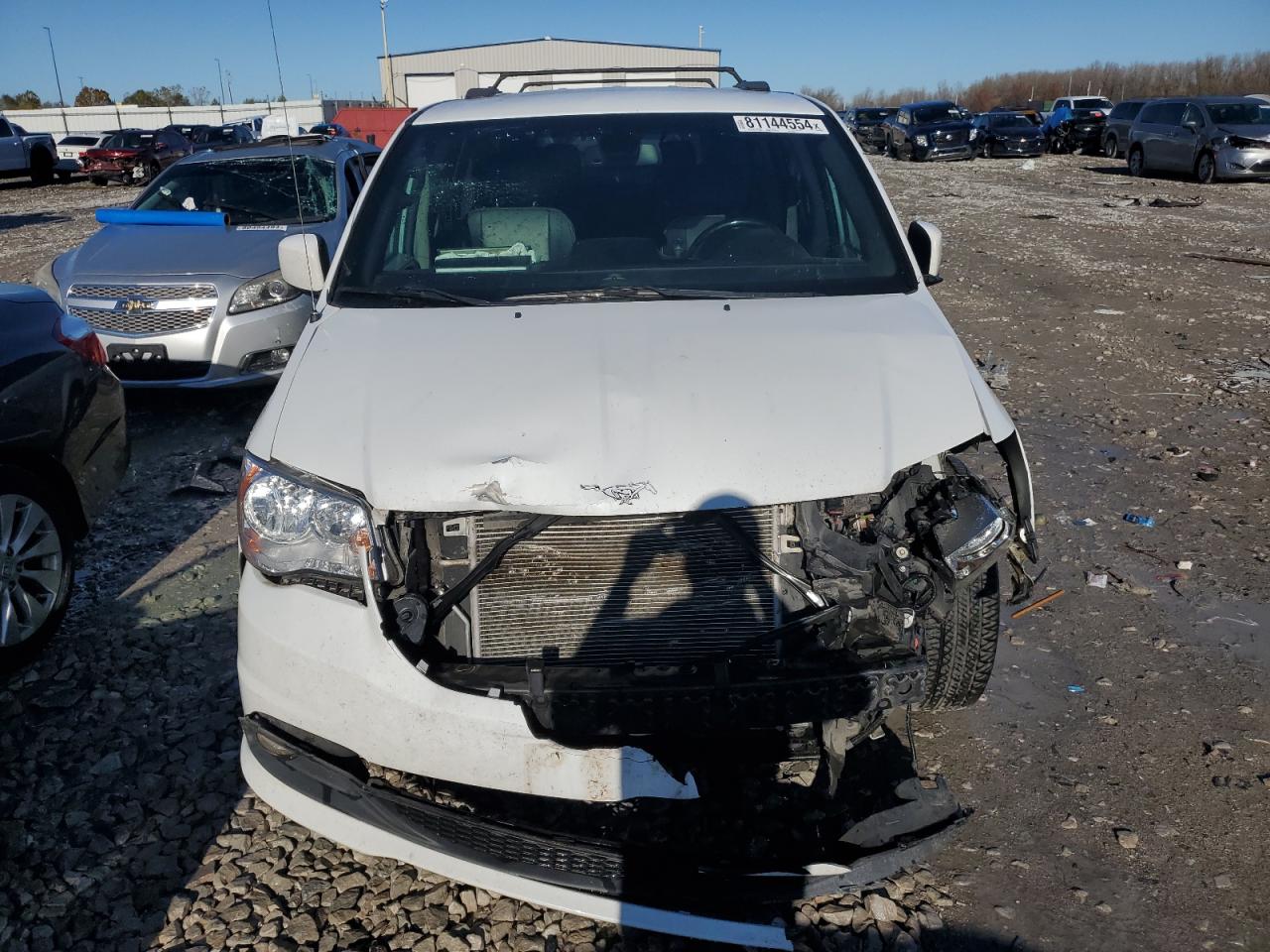 2018 Dodge Caravan VIN 2C4RDGCG4JR326386 Copart auction photo, front end damage thumbnail 5