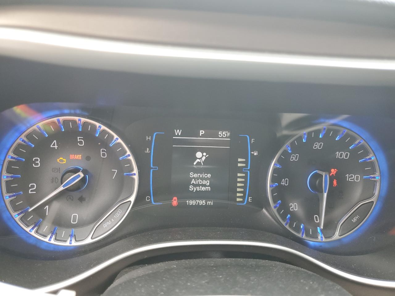 2017 Chrysler Pacifica VIN 2C4RC1CG6HR613979 Copart auction photo, front end damage thumbnail 9