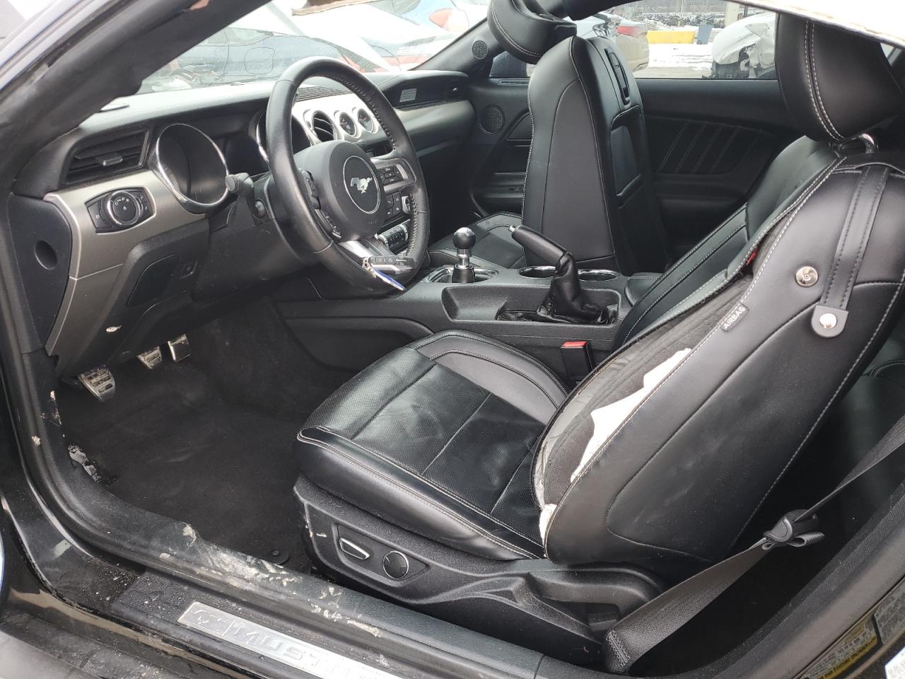 2015 Ford Mustang VIN 1FA6P8CFXF5362293 Copart auction photo, side damage thumbnail 7