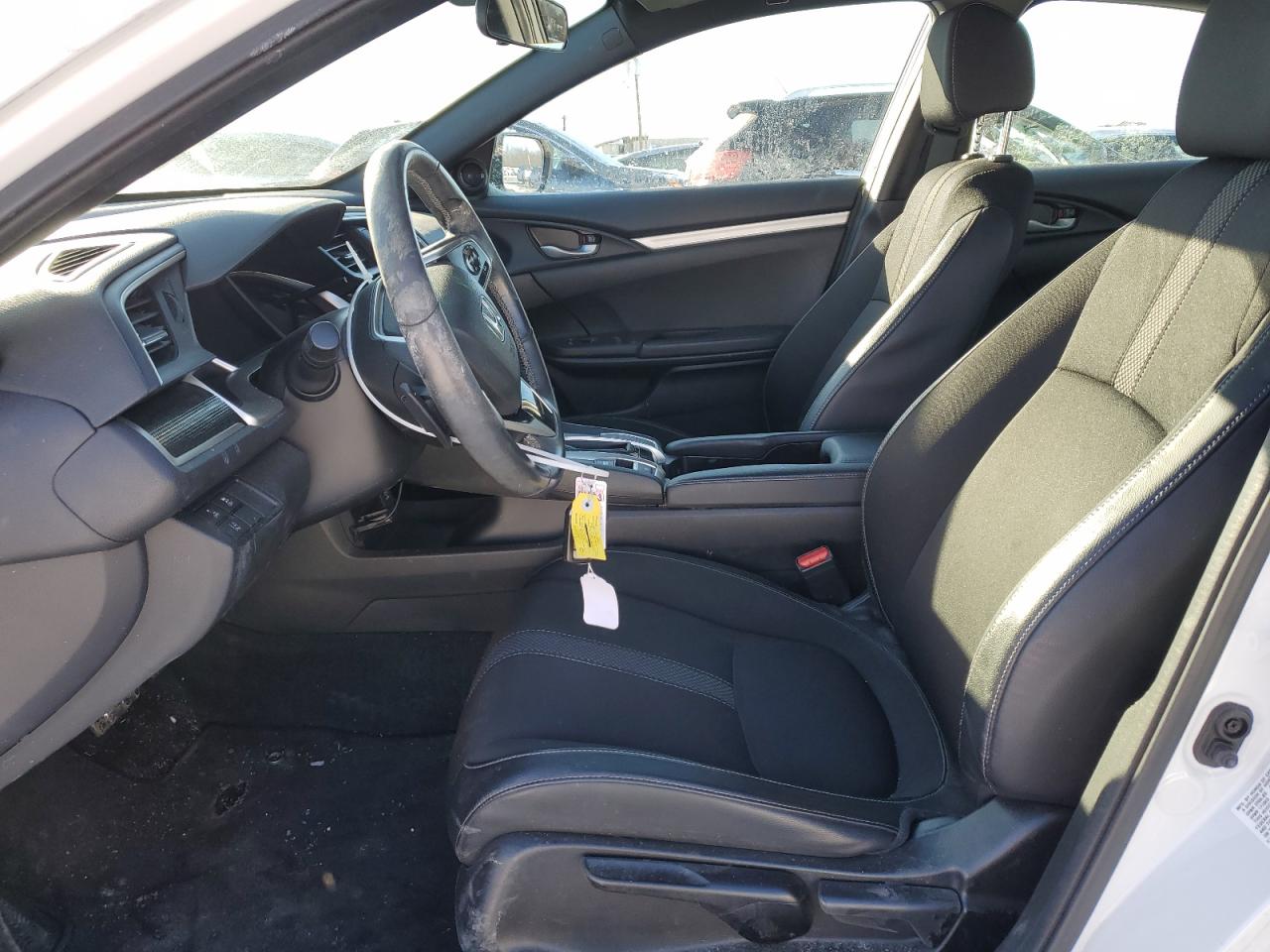 2019 Honda Civic VIN 2HGFC2F82KH535292 Copart auction photo, side / front end damage thumbnail 7