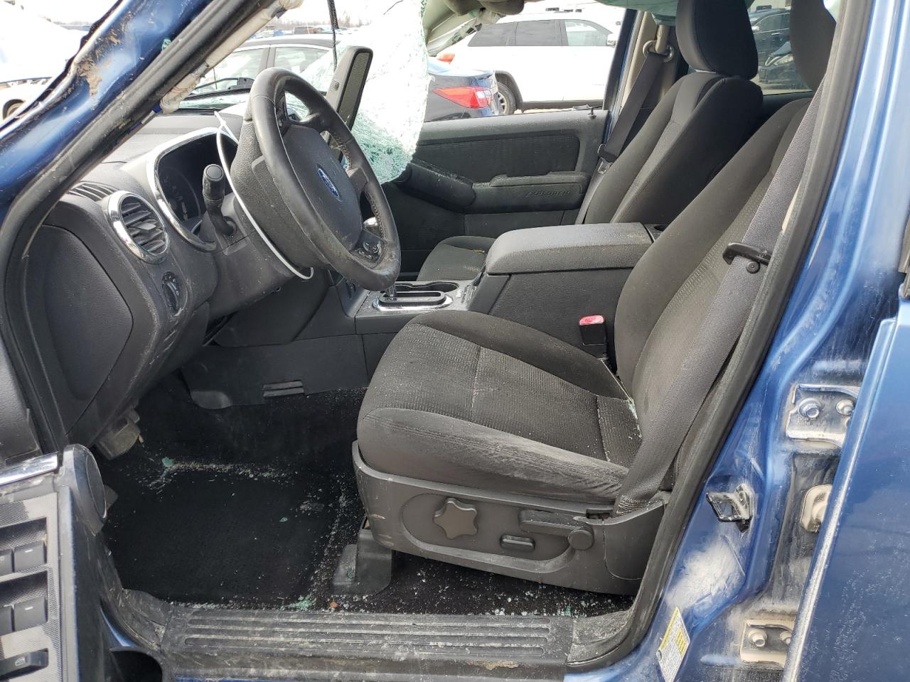 2009 Ford Explorer VIN 1FMEU63EX9UA17751 Copart auction photo, top/roof damage thumbnail 7