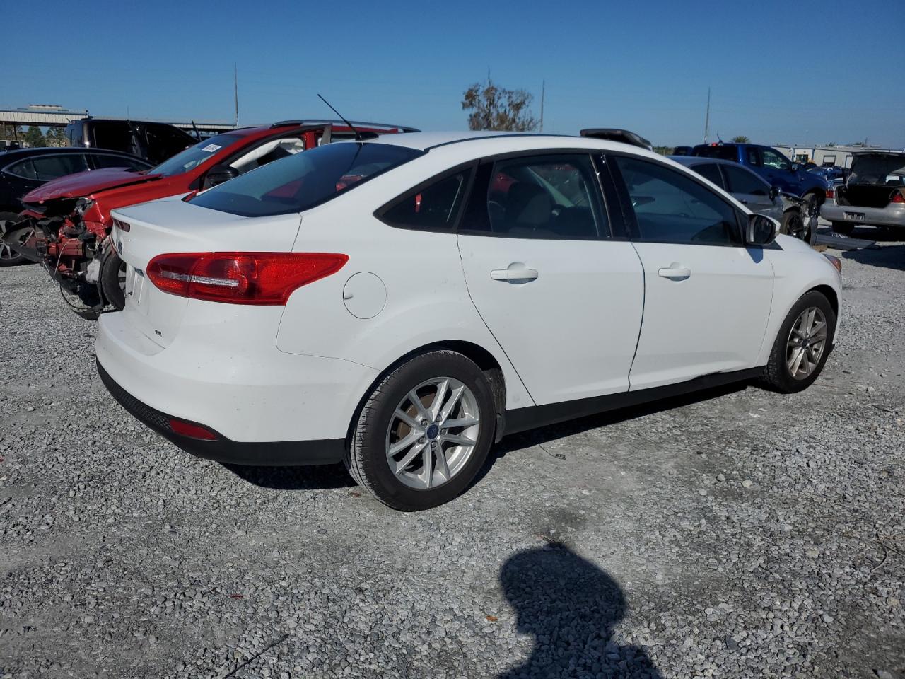 2017 Ford Focus VIN 1FADP3F23HL232227 Copart auction photo, rear end damage thumbnail 3