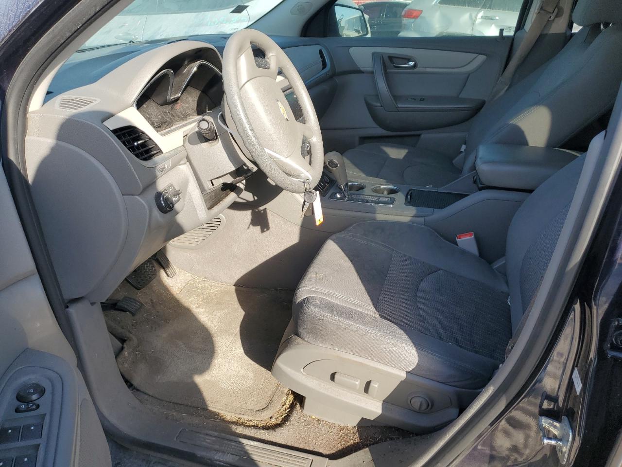 2017 Chevrolet Traverse VIN 1GNKRFKD7HJ188434 Copart auction photo, front end / side damage thumbnail 7