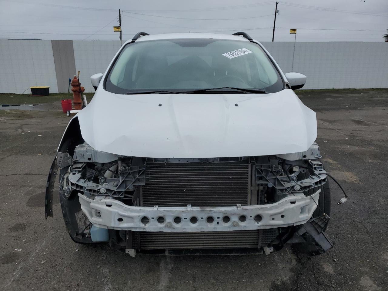 2015 Ford Escape VIN 1FMCU9GX2FUB50066 Copart auction photo, front end damage thumbnail 5