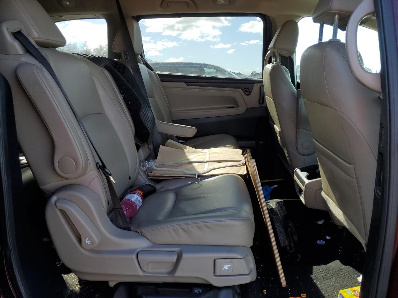 2019 Honda Odyssey VIN 5FNRL6H70KB072288 Copart auction photo, front end / rear end damage thumbnail 11