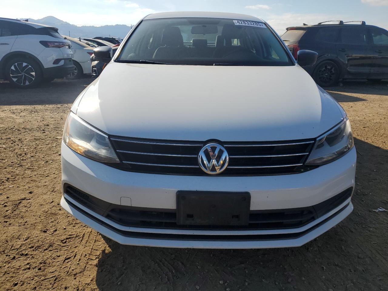 2015 Volkswagen Jetta VIN 3VW2K7AJ7FM408775 Copart auction photo, rear end damage thumbnail 5