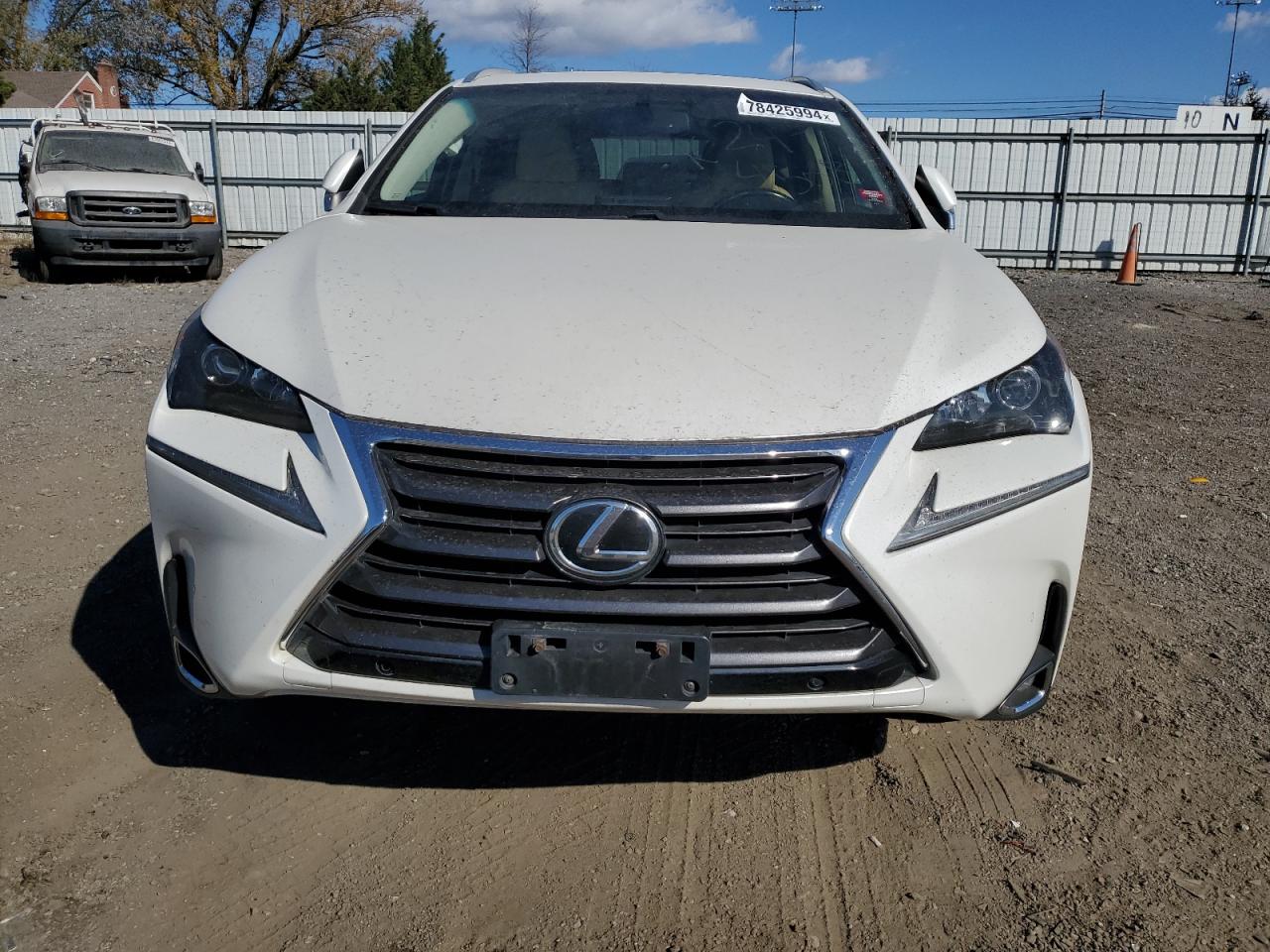 2015 Lexus NX VIN JTJBARBZ5F2039909 Copart auction photo, side / undercarriage damage thumbnail 5